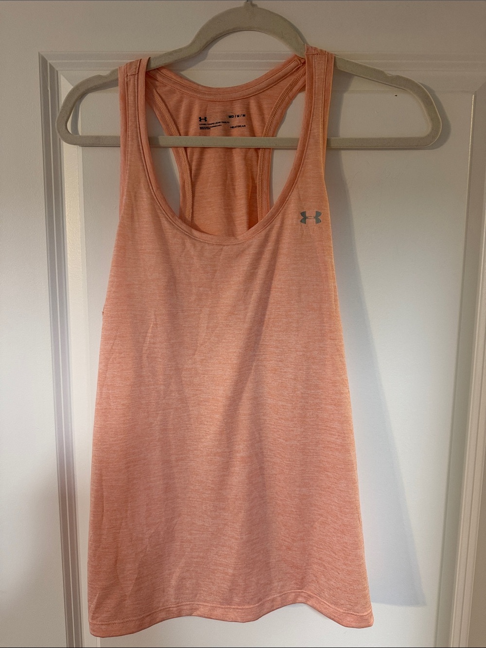Under Armour Peach Racerback Performance Tank